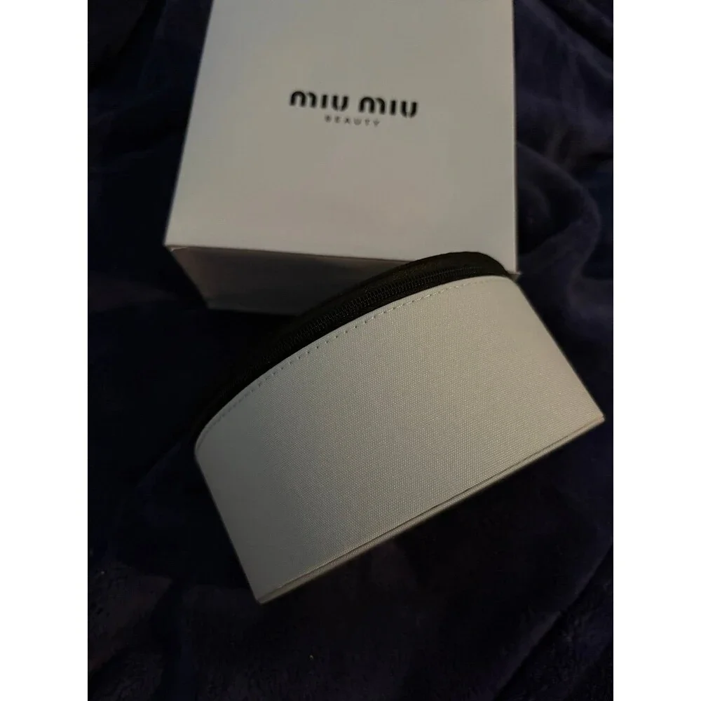 Miu miu vanity makeup pouch
